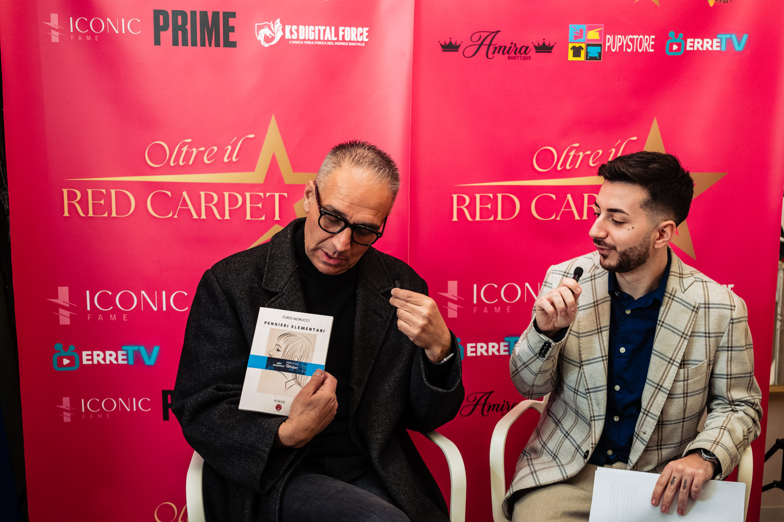 Furio Morucci al format Oltre il Red Carpet: Una Vita tra Musica, Poesia e Comunicazione Sociale